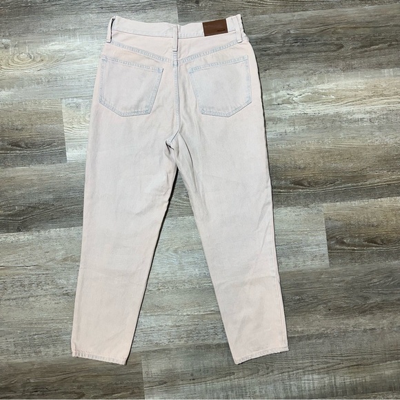 Madewell Mom jean overdyed edition pink/blue size 27, like new! - Picture 4 of 8
